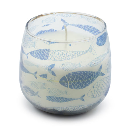 Velas en tarro de vidrio mediano - Brisa marina