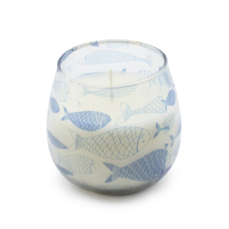 Velas en frasco pequeño de vidrio - Brisa marina