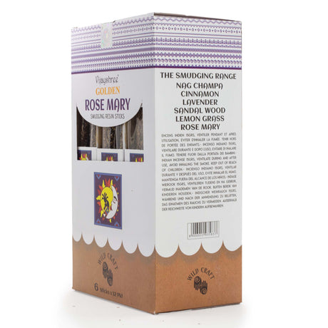 Ράβδοι Ρητίνης Καθαρισμού Golden Rose Mary - 30g
