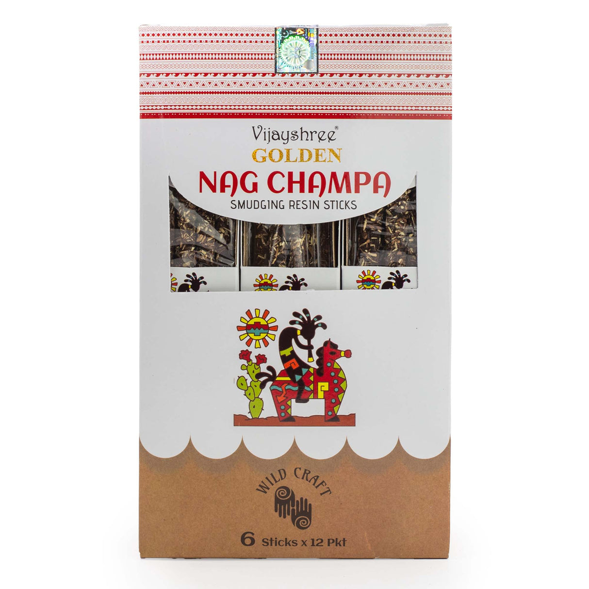 Zlaté tyčinky z pryskyřice Nag Champa pro vykuřování - 30 g