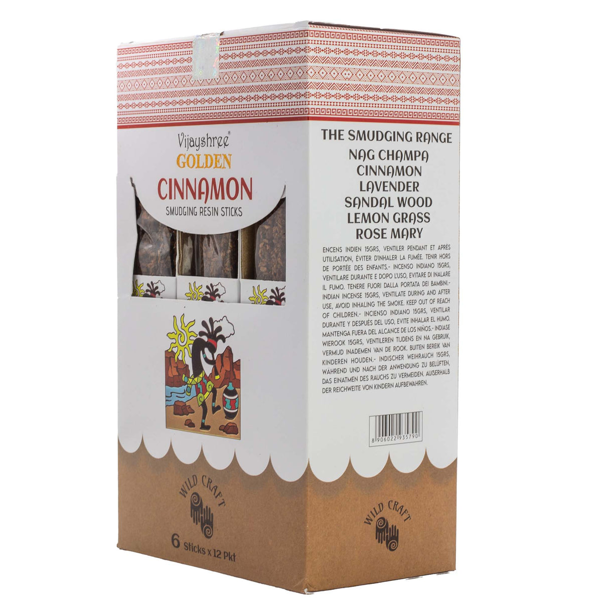 Złote patyczki do oczyszczania żywicą cynamonową – 30g