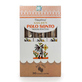 Palo Santo vonné tyčinky z pryskyřice na očistu zlaté 30g