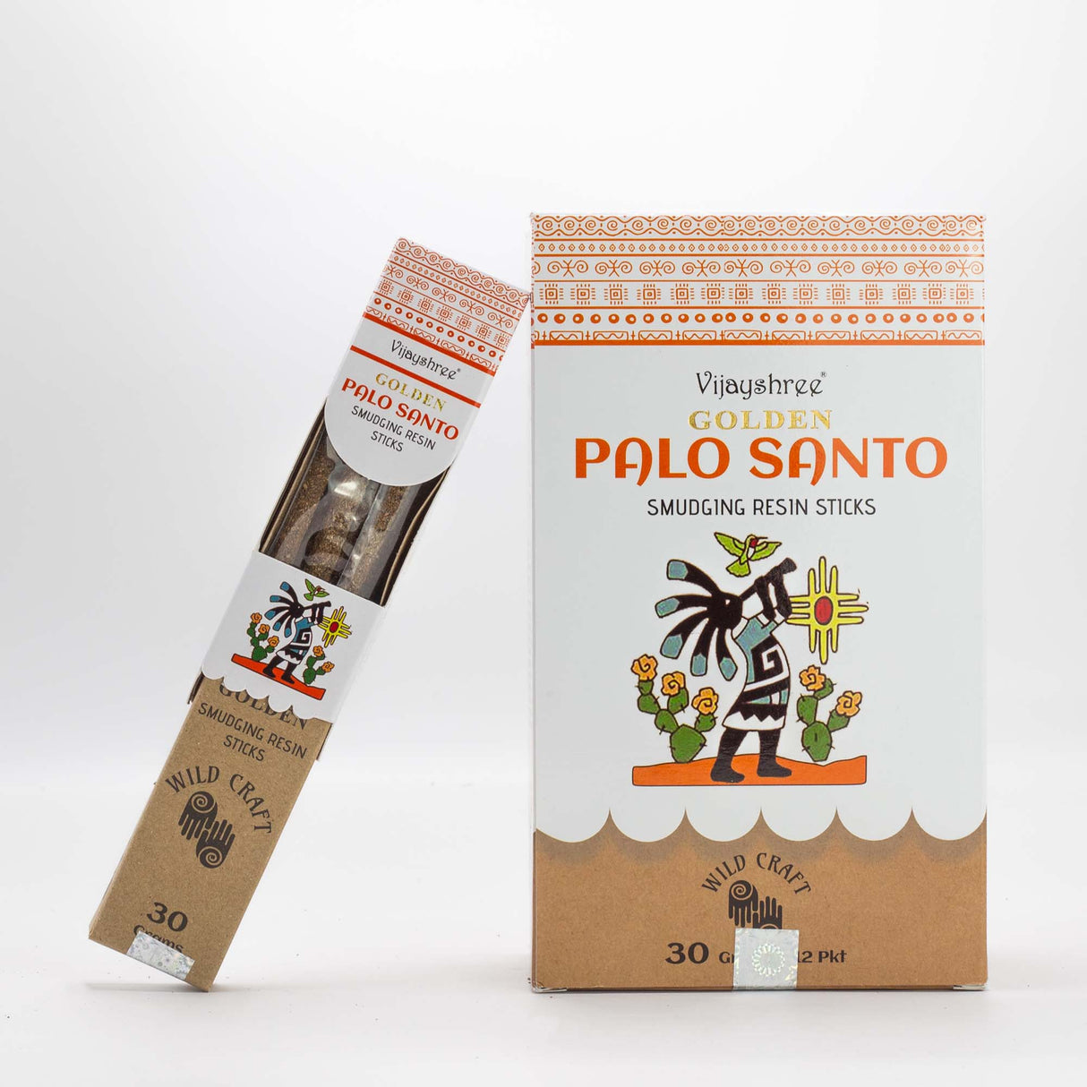 Palo Santo vonné tyčinky z pryskyřice na očistu zlaté 30g
