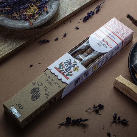Palo Santo suitsutushartsi tikut 30g kultainen