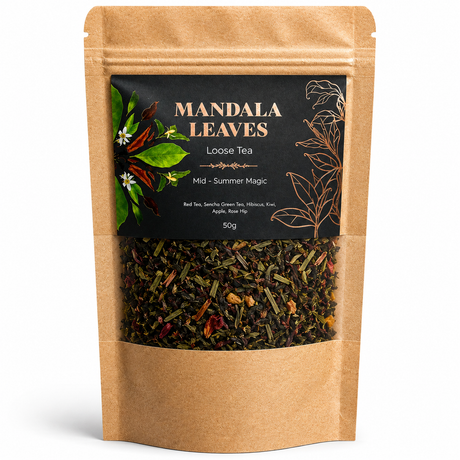 Красный и зеленый чай клубника киви 50g