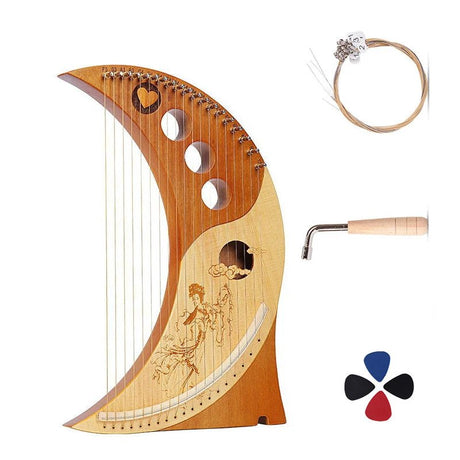 19 Strings Lyre Harp - SHAMTAM