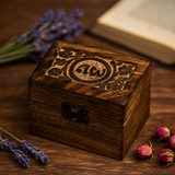 Essential Oil Storage Box 6-Slot 10ml Mango Wood