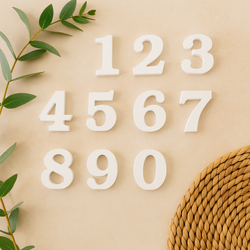 Wooden Number Set