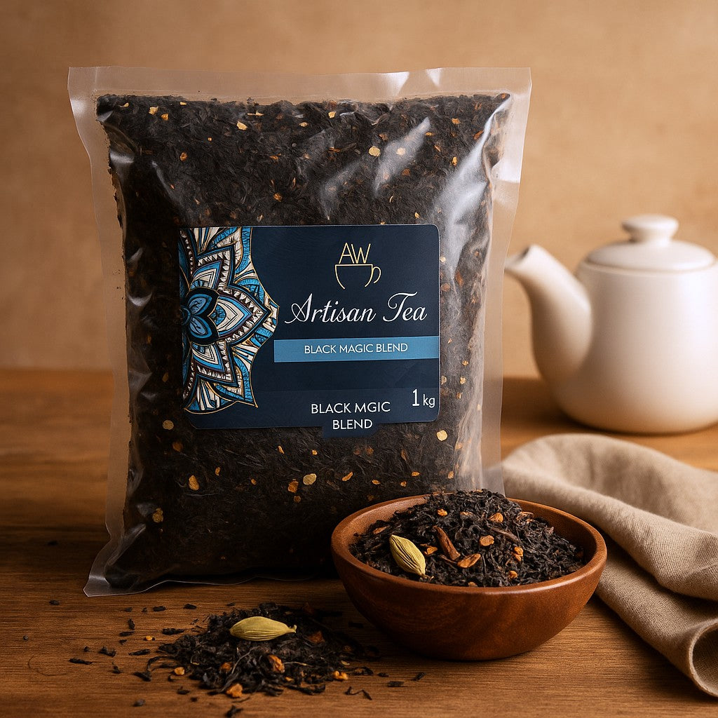 Handgemachter Tee Black Magic Blend 1Kg