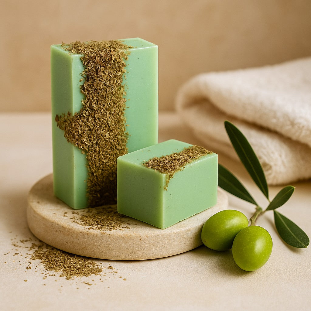 Saponetta, Tè Verde e Oliva 100g