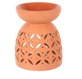 Terracotta Oil Burner 20cm - SHAMTAM.COM