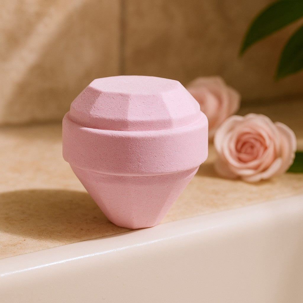 Bath Bomb Crystal Pink Panther