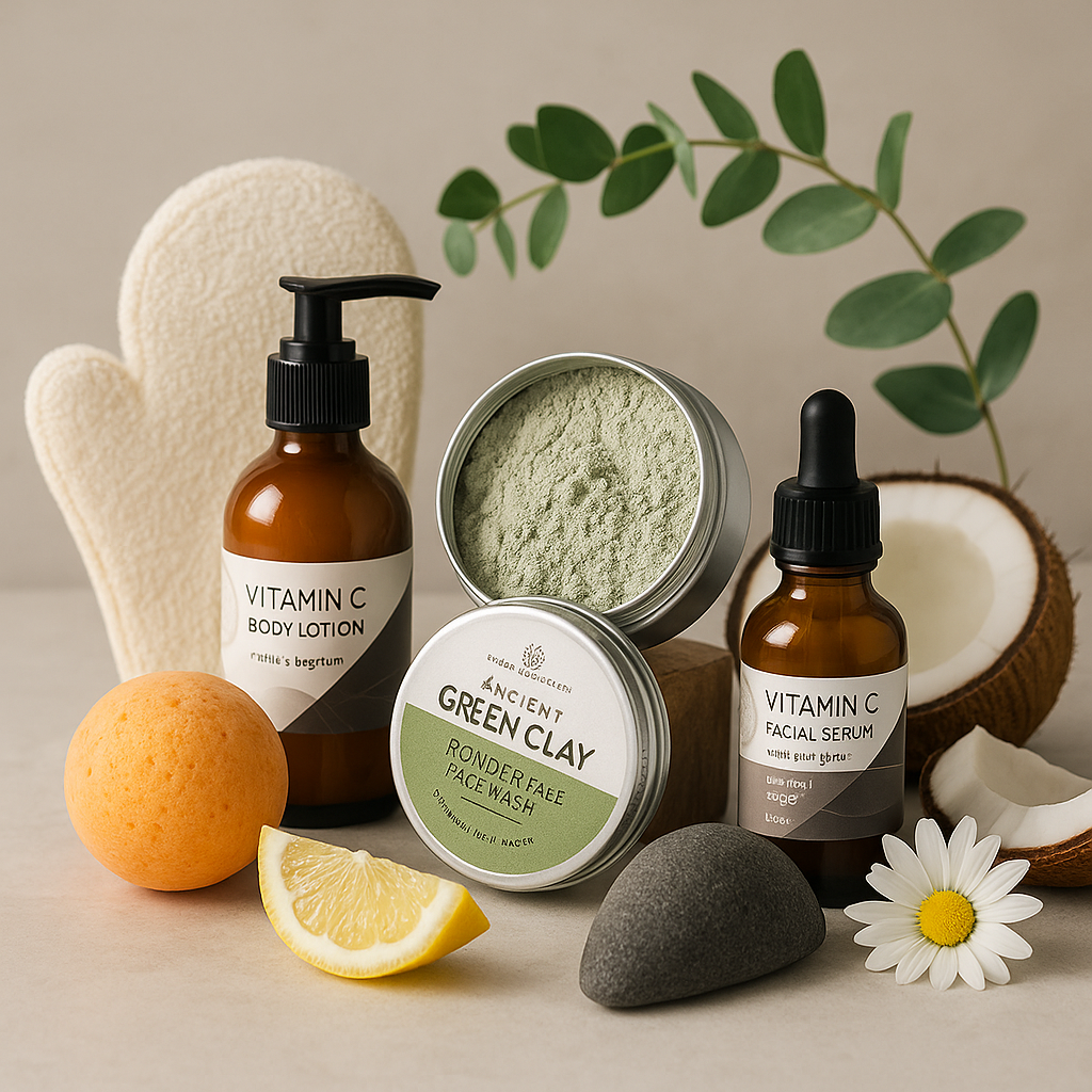 Vitamine C huidverzorgingsset 6-delig