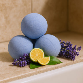 Bath Bombs 10 Pack Bergamot And Lavender