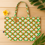 Bolsa de algodón - Frangipani