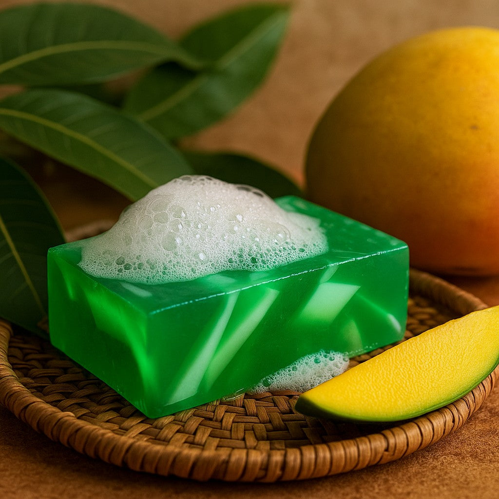 Hawaiian Mango Bar Soap Handmade 100g