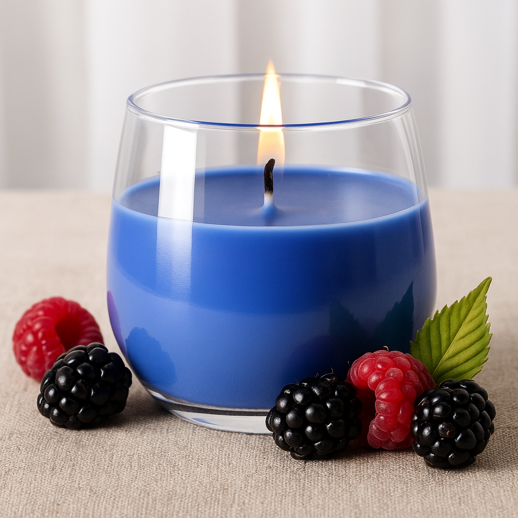 Vonná sviečka, lesné plody