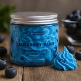 Geslagen Zeep Blauwe Bes 120g