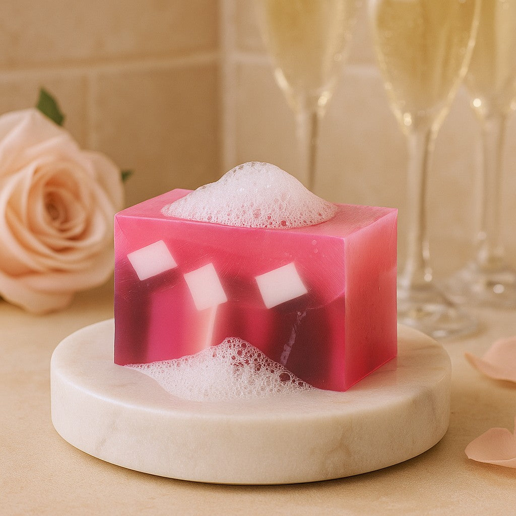 Bar Soap Pink Champagne 100g