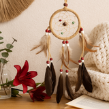 Drømmefangere Medium Runde Krem Kaffe Sjokolade 6-pakning