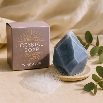 Crystal Gemstone Bar Soap – Air