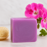 Geranium Æterisk Olie Sæbeskive Lilla 100g