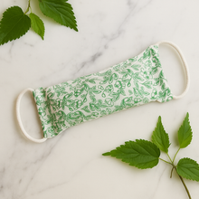Wheat Bags Natural Cotton Green, Lavender Eye Pillow