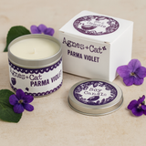 Parma Violet szójaviasz gyertyadoboz 200ml