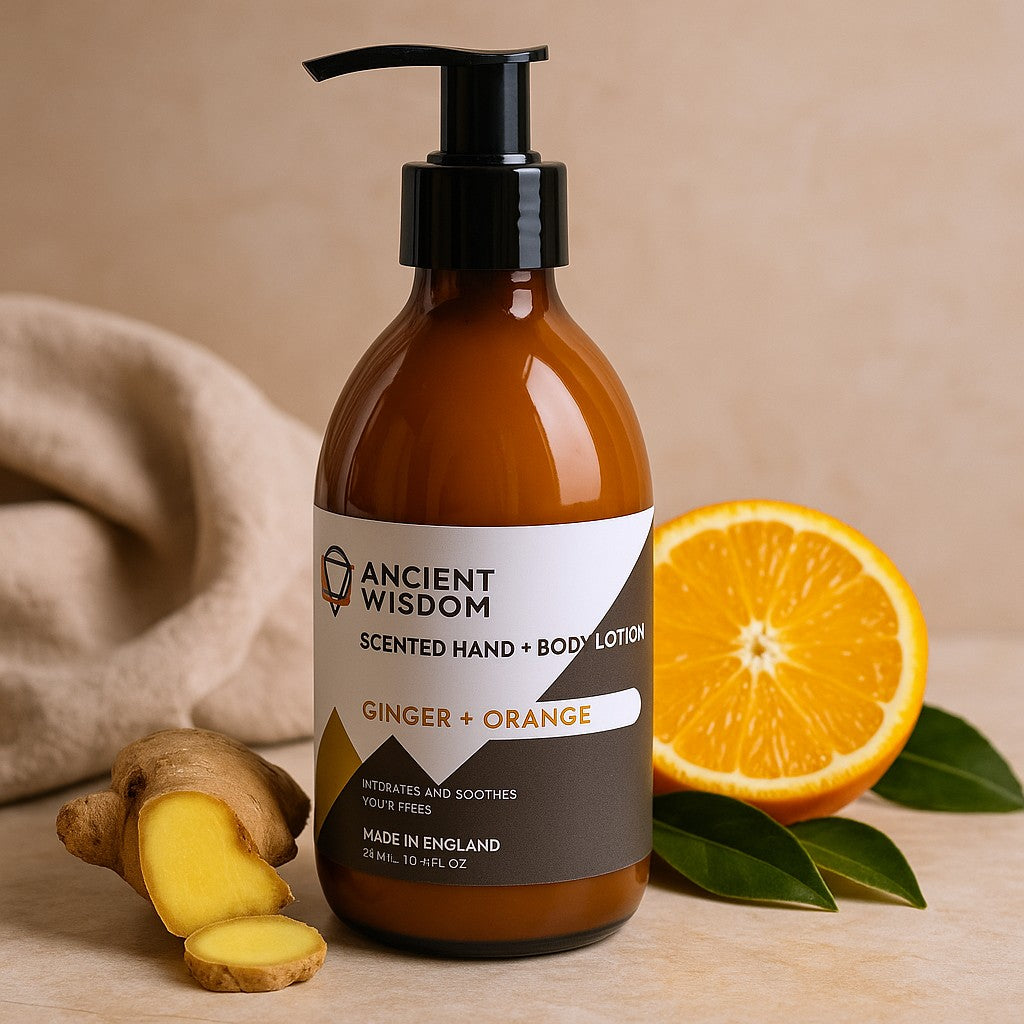 Loción corporal de jengibre y naranja 300 ml