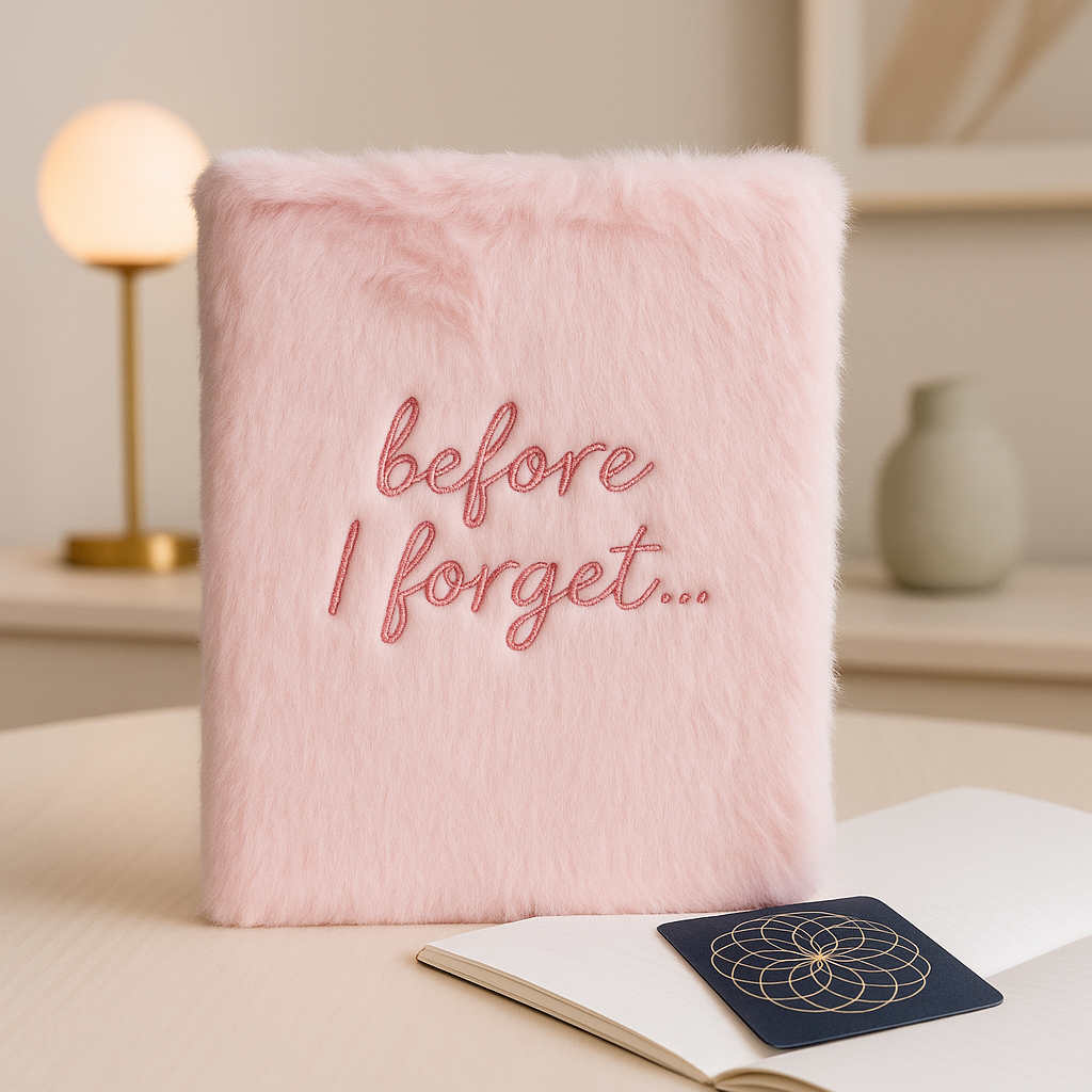 Soft Book Dream Journal – 80 pages – Before I Forget