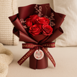 Large Red Roses Bouquet – Love is Eternal – Gift Card, Soaps