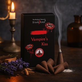 Backflow Incense Cones Vampire Kiss 12 Pack Stamford