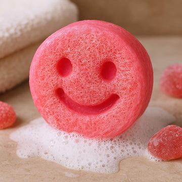 Bubblegum Scrub Soap – Happy