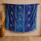 Keltisk Sarong Blå Teal Lyckomynt Bali