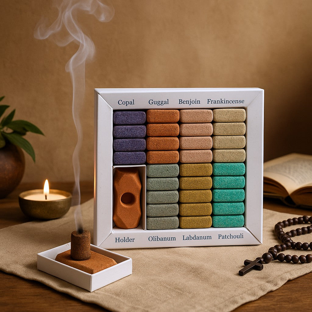 Incense Bricks Set 70 With Burner Wild West