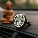Araba Havalandırma Klipsi Esansiyel Yağ Difüzörü Hamsa 30mm