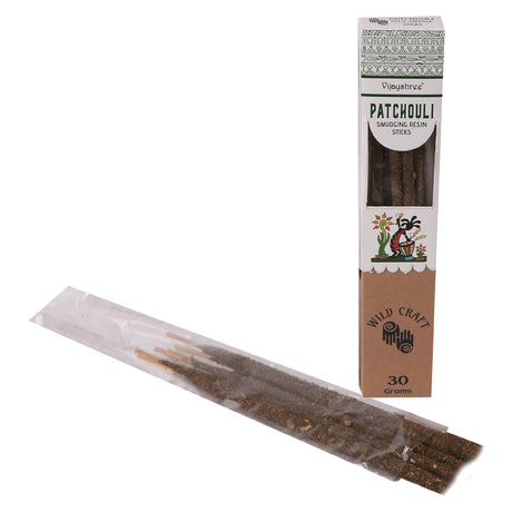30g Golden Patchouli Smudging Resin Sticks - SHAMTAM.COM
