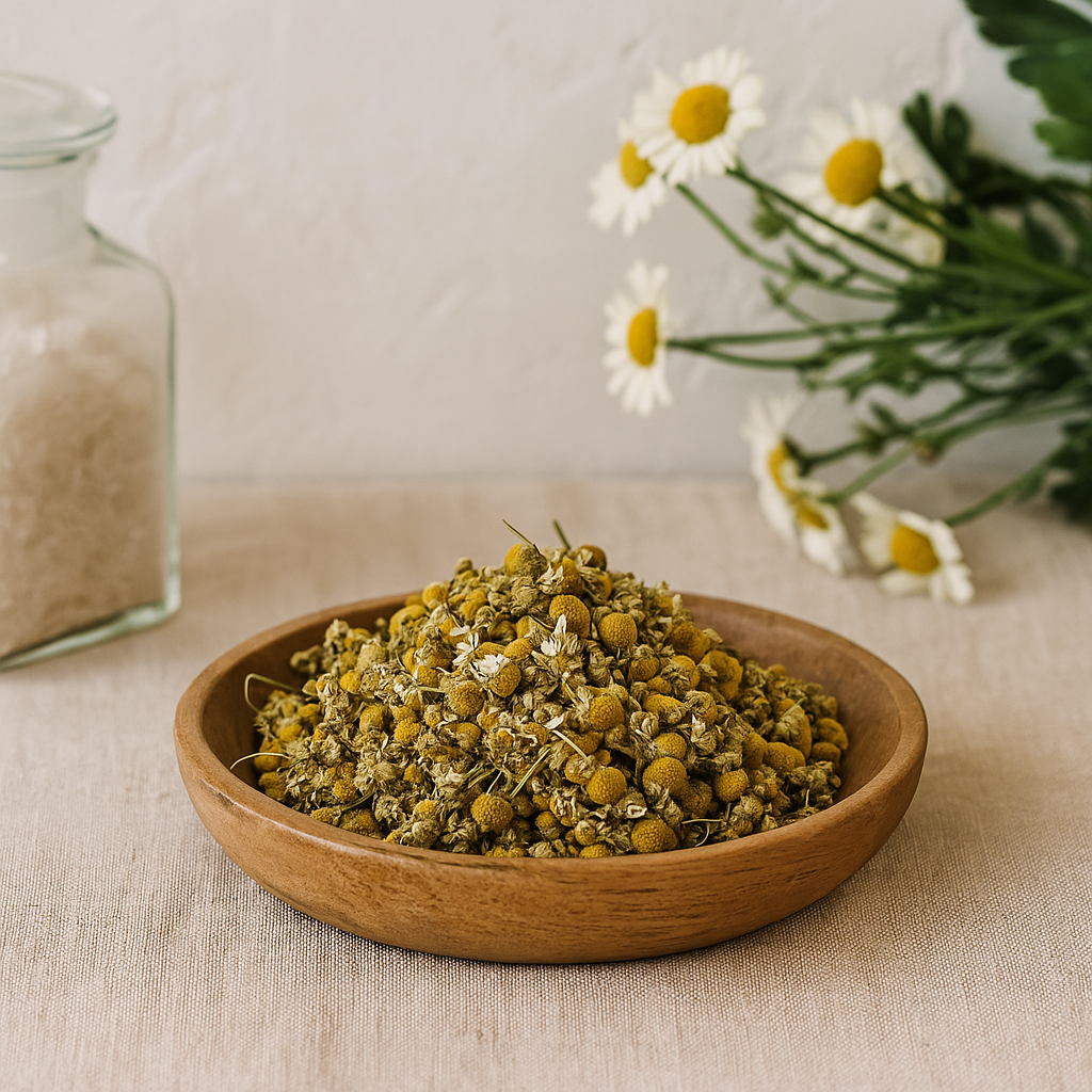 Torkade kamomillblomhuvuden, 1kg