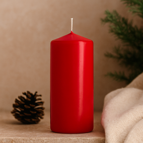 Red Pillar Candle 50 x 100 mm