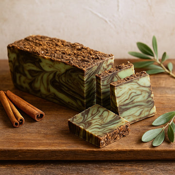Cinnamon Olive Oil Soap Loaf