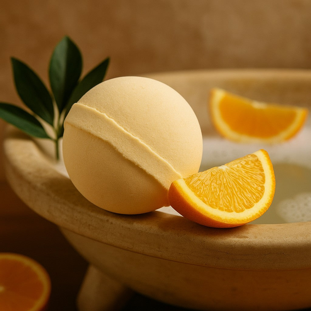 Šumivá koupelová bomba Citrus Crush 180g