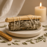 Reinigingsstok Witte Salie Palo Santo 10 cm