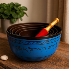 Singing Bowls Set Of 7 Chakra 19.5-35cm