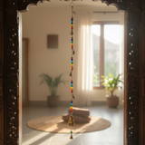 Buddha vindklokke messing chakra design