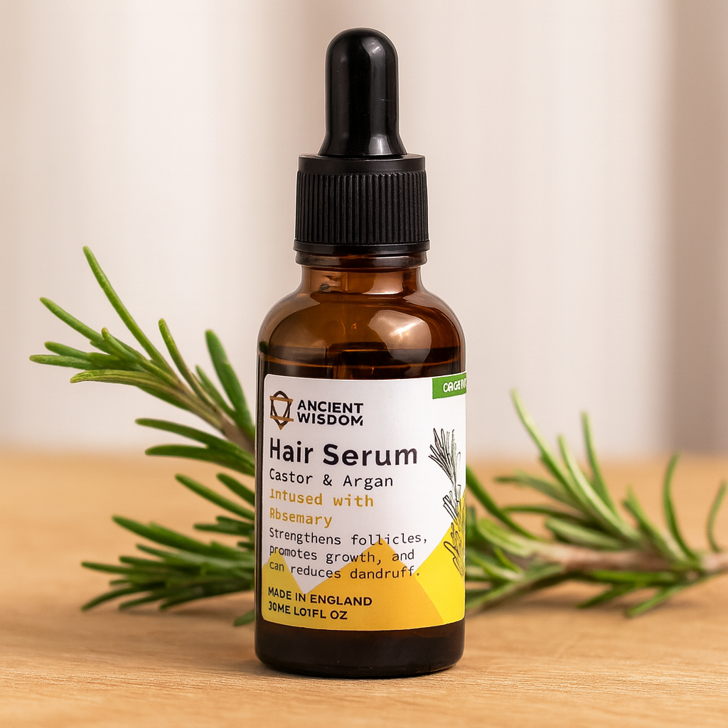 Organiczne serum do włosów z rozmarynem 30ml