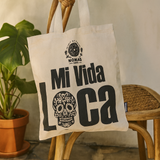 Tote Taske Mi Vida Loca Natural 4oz