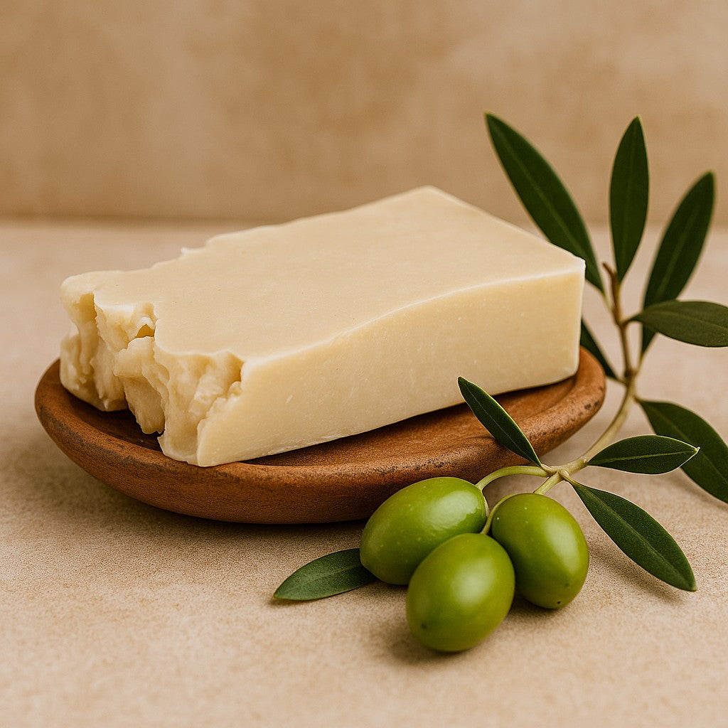Jabón de leche de burra con aceite de oliva - 100 g