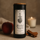 Bougies rituelles parfumées à la pomme Sorcière ancienne