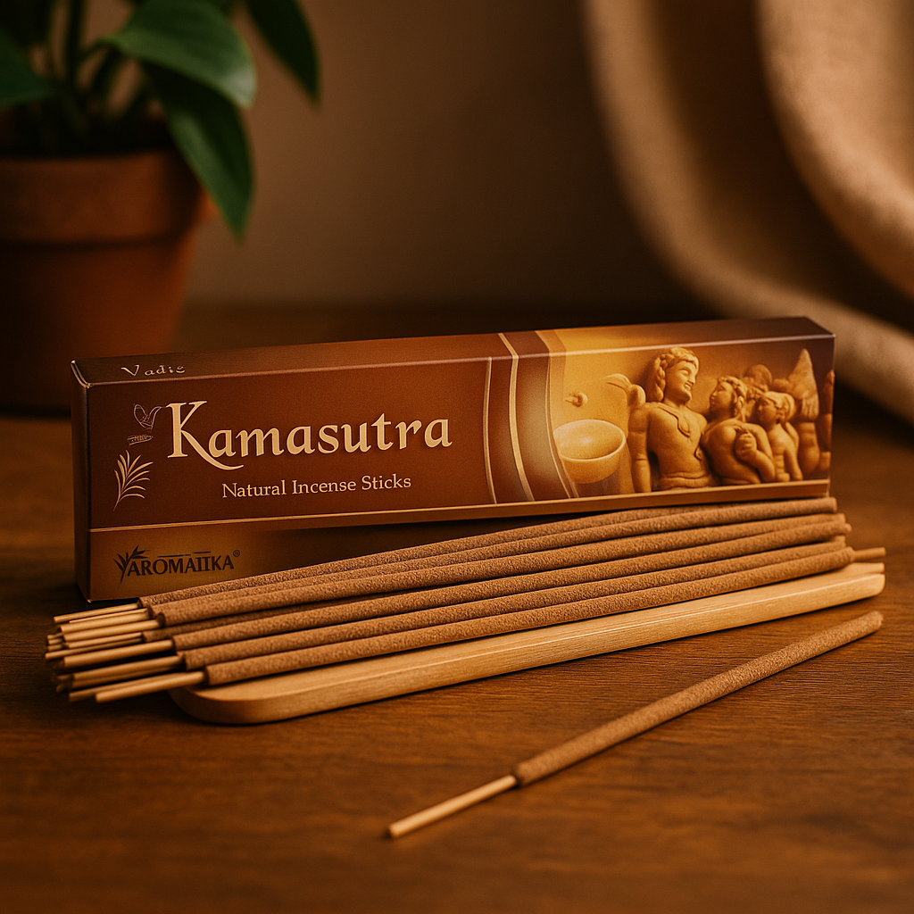 Füstölőpálcikák Kamasutra Masala Védikus, 12 pálcika