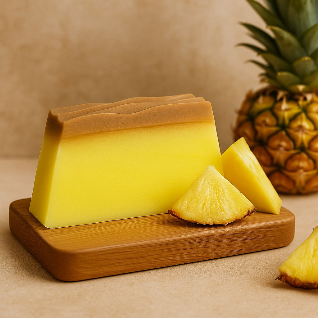 Pineapple Bar Soap 100g Tropical Paradise